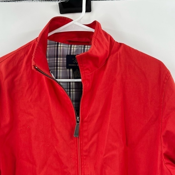 Brooks Brothers red jacket coat plaid lining S - Picture 2 of 11